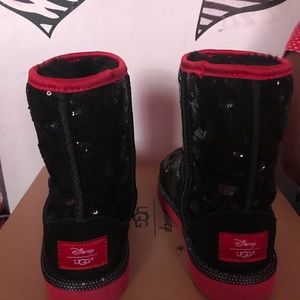 Black/Red Disney UGG